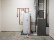 Utility room at move-in