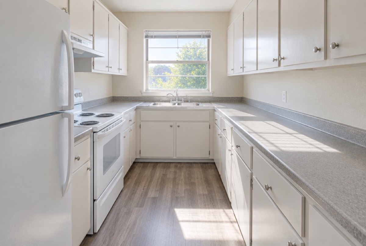 Unit interior where a maintenance request was filed